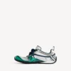 Radar Gradient Lines-Sneakers voor heren in lichtgrijs/groen/zwart