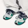 Radar Gradient Lines-Sneakers voor heren in lichtgrijs/groen/zwart