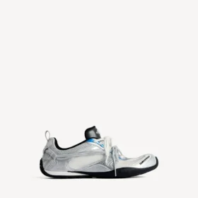 Radar Gradient Lines-Sneakers voor heren in wit/grijs/zilver/zwart/blauw