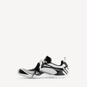 Radar-sneaker voor dames in wit/zwart