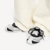 Radar-sneaker voor dames in wit/zwart