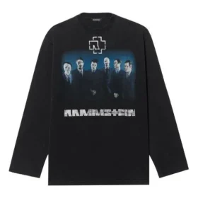 Rammstein Duitsland Band Crossover met lange mouwen Unisex Zwart 651796TLV511000