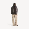 Relaxte cargo-broek voor dames in beige