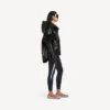 Relaxte hoodie voor dames in zwart