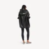 Relaxte hoodie voor dames in zwart