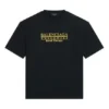 Retail Therapy T-shirt, medium pasvorm “Black Yellow” 612966TLVB11361