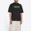 Retail Therapy T-shirt, medium pasvorm “Black Yellow” 612966TLVB11361