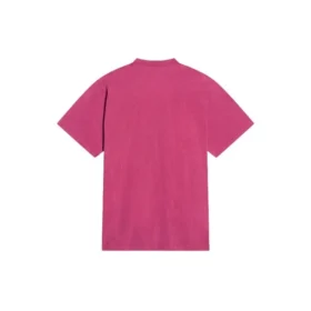 Retail Therapy T-shirt met split “Burgundy Black” 675016TLVB16165