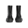 Rhino-enkellaarsjes “Zwart glad kalfsleer” 763684WBB501000