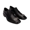 Rim Veterschoenen van leer “Zwart” 712642WA8E11081