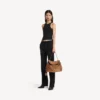Rodeo-handtas voor dames, medium, in de kleur camel