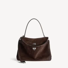 Rodeo-handtas voor dames, medium, in licht espresso
