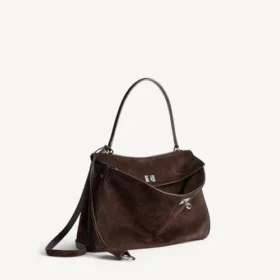 Rodeo-handtas voor dames, medium, in licht espresso