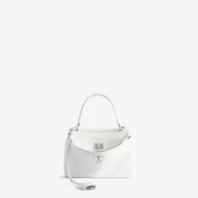 Rodeo-handtas voor dames, mini, in optisch wit