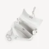 Rodeo-handtas voor dames, mini, in optisch wit