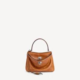 Rodeo-handtas voor dames, mini, in tan cowboy