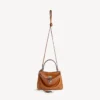 Rodeo-handtas voor dames, mini, in tan cowboy