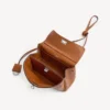 Rodeo-handtas voor dames, mini, in tan cowboy