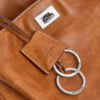 Rodeo-handtas voor dames, mini, in tan cowboy