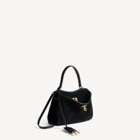 Rodeo-handtas voor dames, mini, in zwart