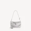 Rodeo-slingpochette voor dames met strass-steentjes in rookgrijs