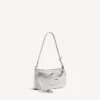Rodeo-slingpochette voor dames met strass-steentjes in rookgrijs