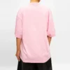 Ronde hals, korte mouwen, roze 641532TJVI31401