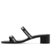 Ronde Sandalen van 40 mm “Black” 695000WCAE11090