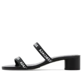 Ronde Sandalen van 40 mm “Black” 695000WCAE11090