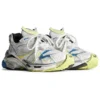 Runner 2.0 Sneakers “Wit, geel en blauw, mesh en polyurethaan” 779066W3RXP9074