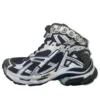 Runner High Top Sneakers “Tweekleurig zwart en wit” 695764W3RH29010