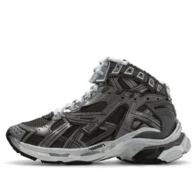 Runner hoge Sneakers “Grijs nylon suède-achtige stof” 695764W3RH31891
