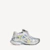 Runner-sneaker voor dames in blauw/geel/wit