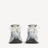 Runner-sneaker voor dames in blauw/geel/wit