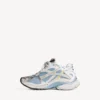 Runner-sneaker voor dames in blauw/geel/wit