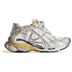 Runner Sneakers “Beige, wit, geel, nylon en suède-achtige stof” 772767W3RNY9170
