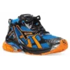 Runner Sneakers “Blauw Oranje Zwart Mesh en Nylon” 677403W3RB34719