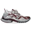 Runner Sneakers “Bordeauxrood Grijs Wit Mesh en Nylon” 677403W3RB39069