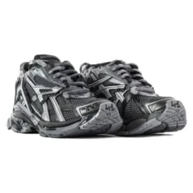 Runner Sneakers “Donkergrijs en zwart mesh en nylon” 677403W3RBR1515