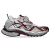 Runner Sneakers “Grijs-Bordeauxrood Mesh en Nylon” 677402W3RB39069