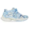 Runner Sneakers “Wit, babyblauw, mesh en nylon” 677402W3RB29744