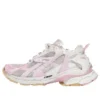 Runner Sneakers “Wit, babyroze mesh en nylon” 677403W3RB39059