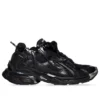 Runner Sneakers “Zwart mesh en nylon met doorzichtige, veelkleurige versiering” 677402W3RB11000