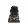 Runner Sneakers “Zwart mesh en nylon met doorzichtige, veelkleurige versiering” 677402W3RB11000