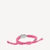 Saint-Germain-armband in roze/zwart/wit/glanzend zilver