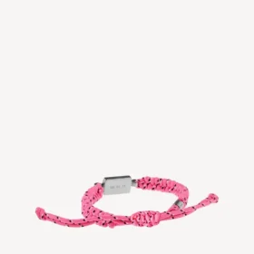 Saint-Germain-armband in roze/zwart/wit/glanzend zilver