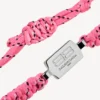 Saint-Germain-armband in roze/zwart/wit/glanzend zilver