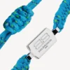 Saint-Germain-armband in turkoois/zwart/groen/glanzend zilver