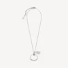 Saint-Germain-ringketting in glanzend zilver