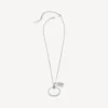Saint-Germain-ringketting in glanzend zilver
